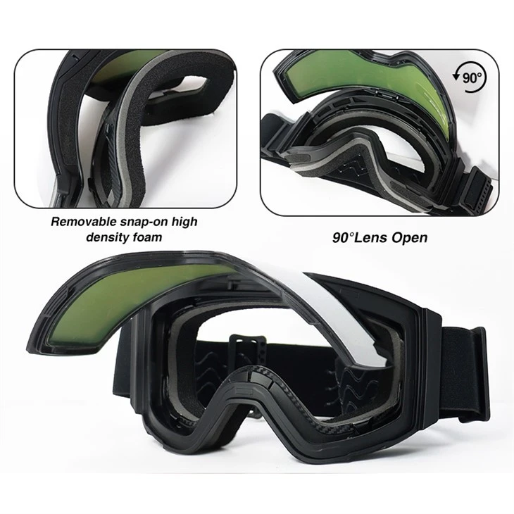Flip up goggles